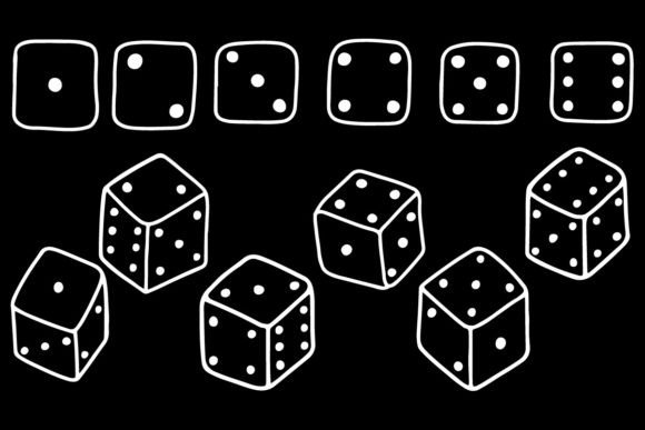 12 Dice Illustrations: A Crafter's Review for Graphics & DIY