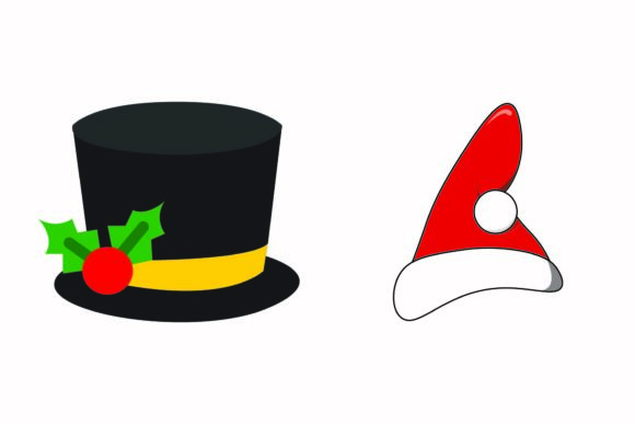 Christmas Cap Accessories: Graphics & Illustrations for Branding