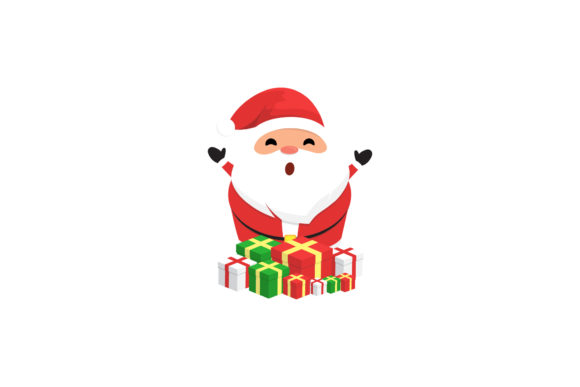 Christmas Illustrations Santa Vectors Graphics Review