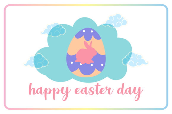 Easter Egg Colorful Illustrations & Graphics