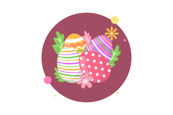 Easter Eggs Vector Graphics for Branding