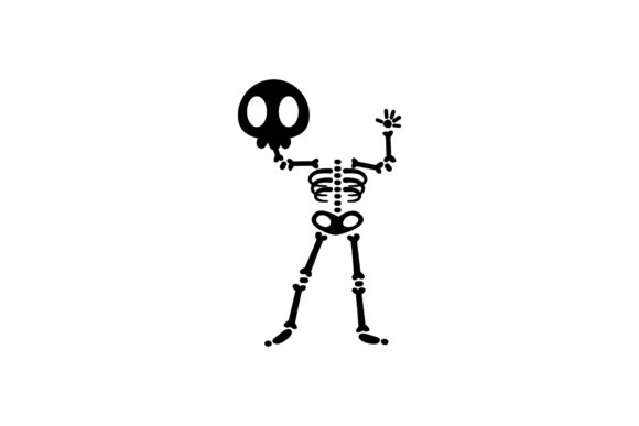 Halloween Skeleton Vector Illustrations & Graphics Review