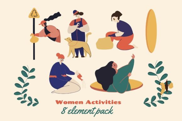 Women Illustrations Pack: Graphics for Real Projects